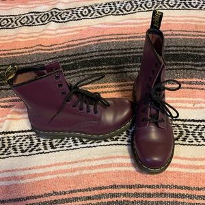 Purple Dr. Martens